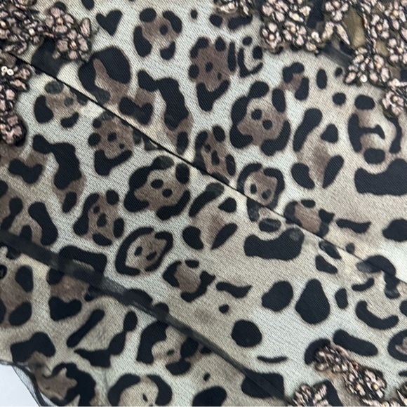 Jovani Leopard Strapless Dress - Picture 6 of 10